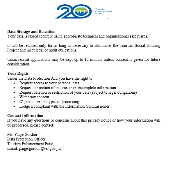 Privacy Notice Page 2